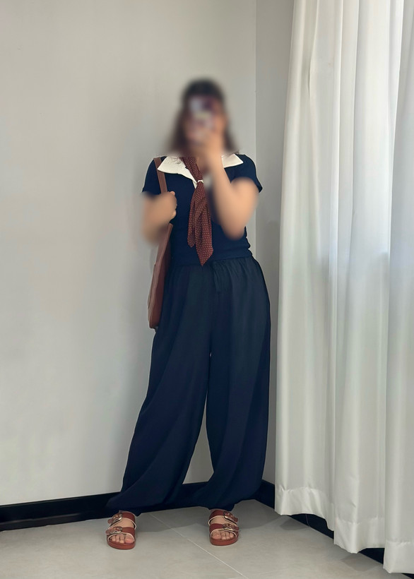 شلوار سنبادی کرپ ریزشی