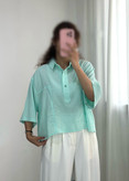شومیز یقه دار جلو بسته(پولو شرتی) کادنزا