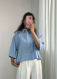 شومیز یقه دار جلو بسته(پولو شرتی) کادنزا