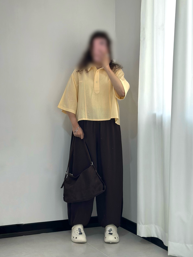 شومیز یقه دار جلو بسته(پولو شرتی) کادنزا