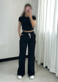 شلوار اسلش نیمبگ دو نخ پنبه