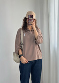 پولوشرت باکسی پاییزی نخ پنبه